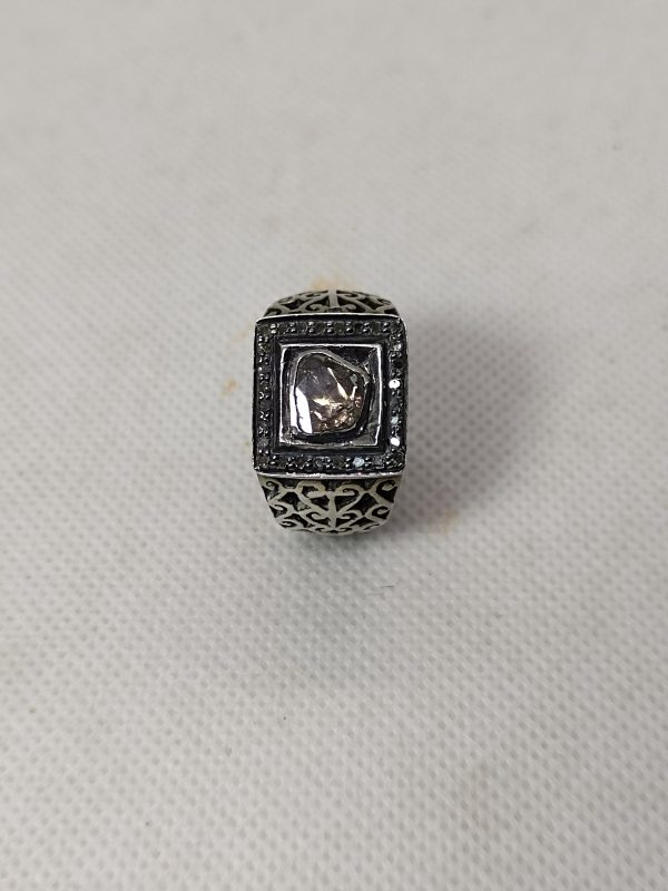 Polki diamond Victorian ring