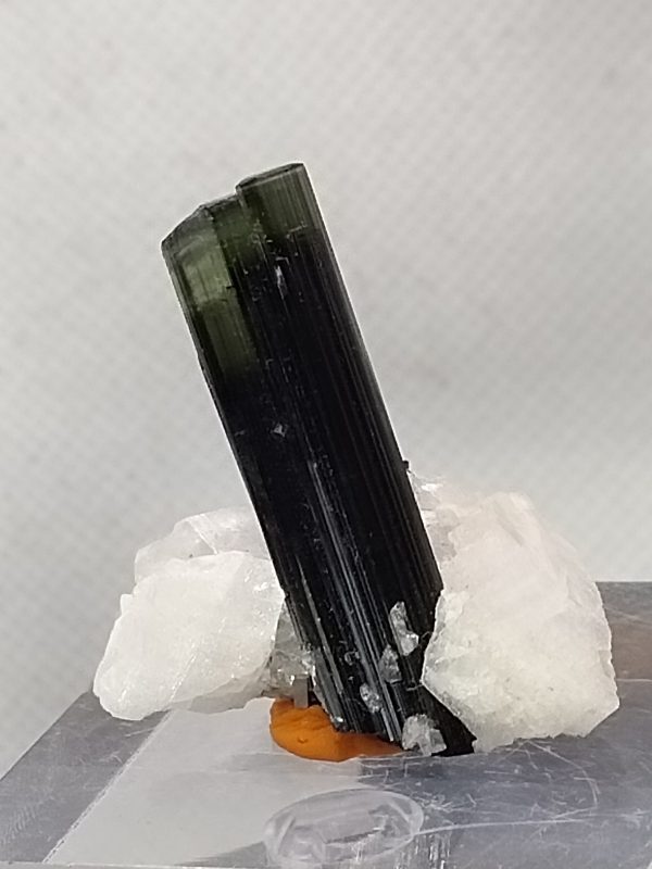 specimen mineral stone green cab Tourmaline